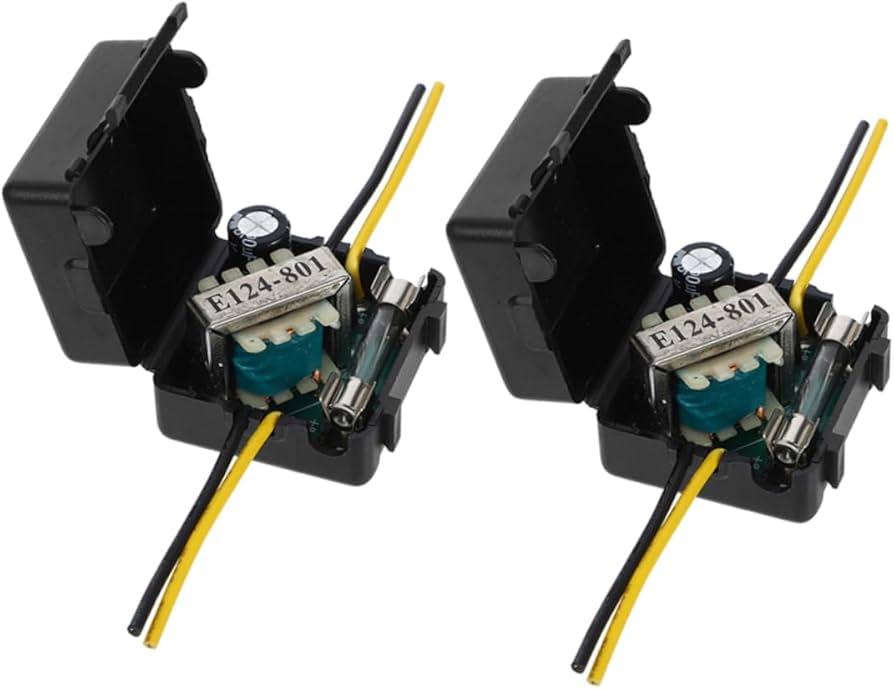 Amazon | LALADEFIEE 2個 車載用パワーフィルター 電源 ノイズ