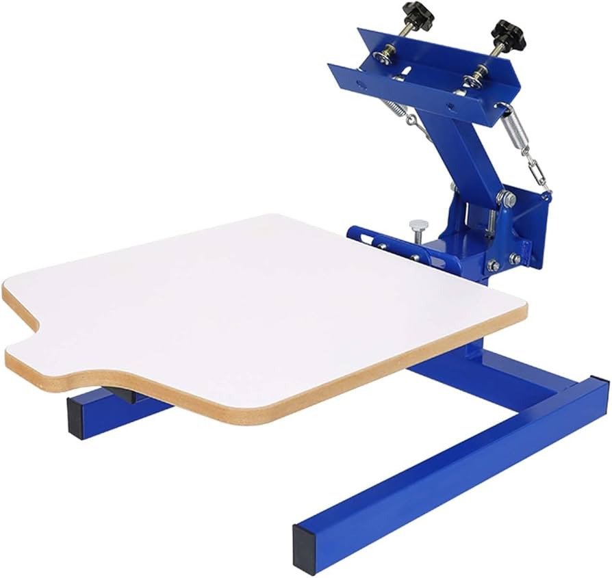Amazon.co.jp: スクリーン印刷機 刷り台 シルクスクリーン 印刷機 1色