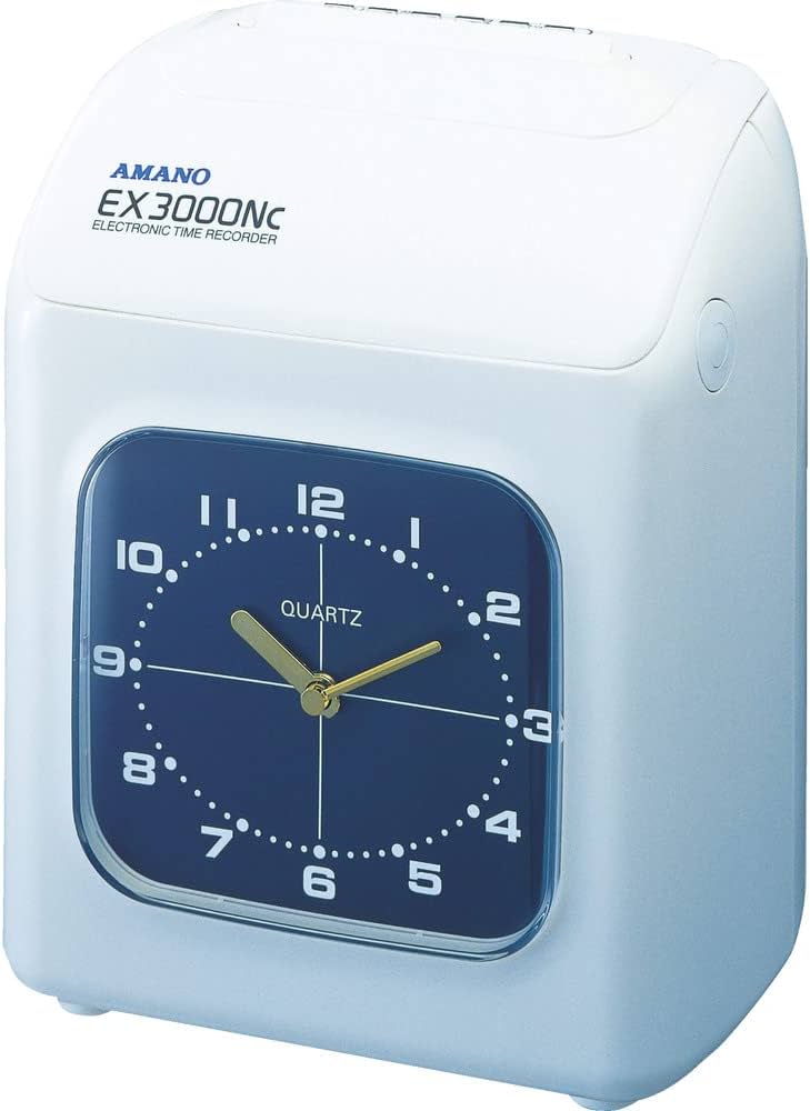 Amazon.co.jp: アマノ タイムレコーダー EX3000NC 白 : 文房具