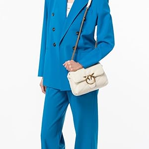 Pinko Women's Love Mini Puff Cl Sheep Nappa Bag, One Size