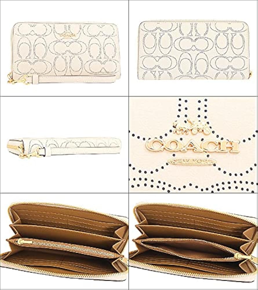 Amazon | [コーチ] 財布(長財布) FC4715 C4715 チョーク パフォレイ