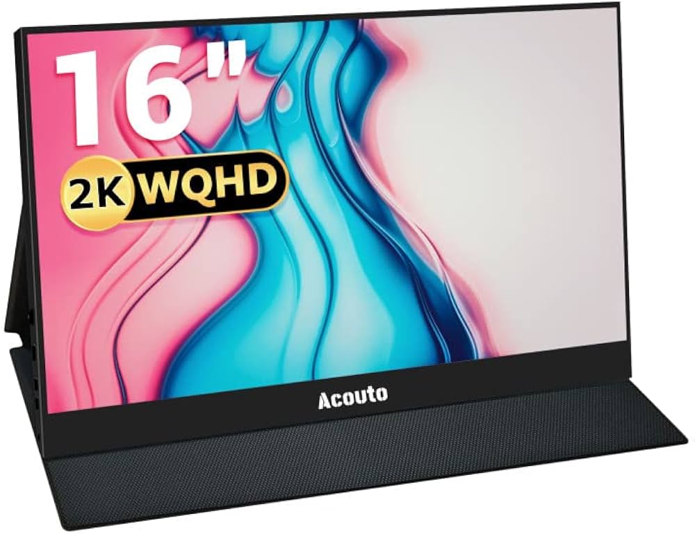 Amazon.co.jp: Acouto XC16 Pro, 2K モバイルモニター 16インチ 疲れ目