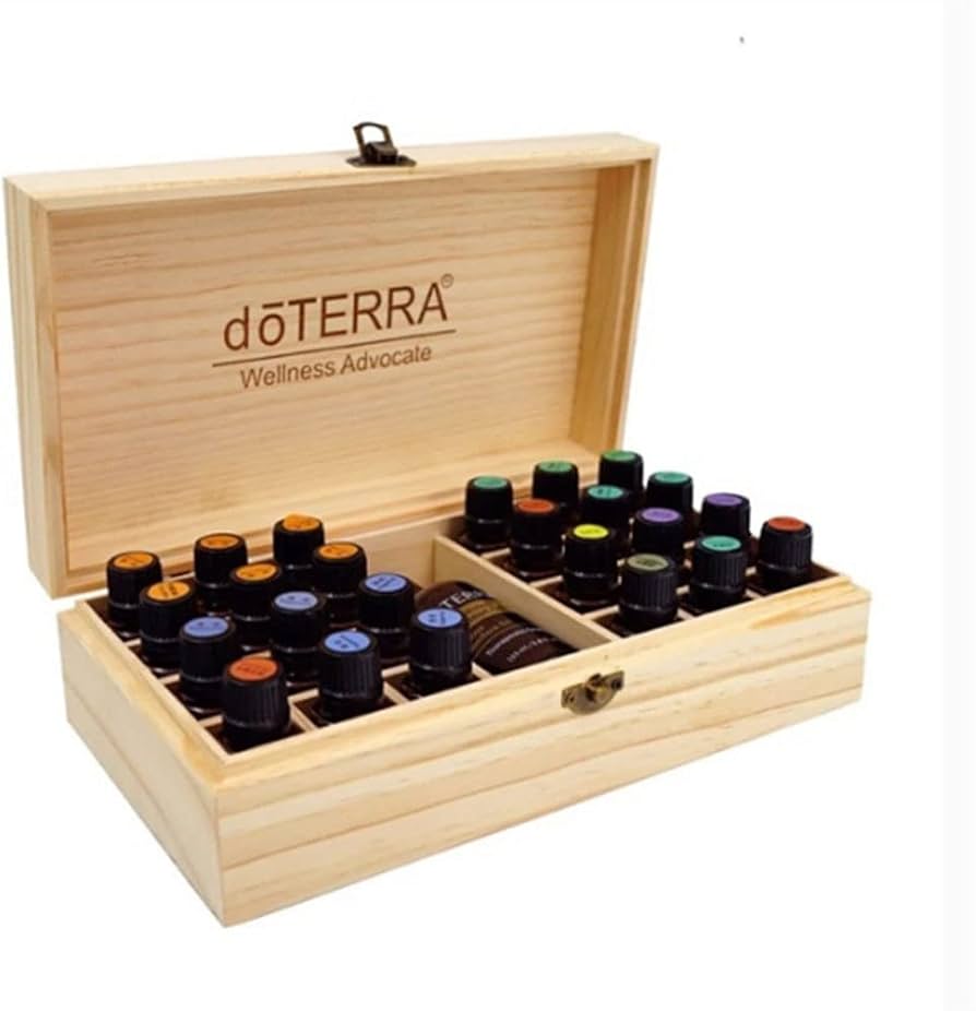 Amazon｜エッセンシャル オイル ホルダー、25グリッド