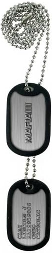 Amazon.com: Mafia III Dog Tags 