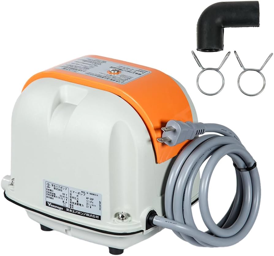 Amazon | 安永電磁式エアーポンプ（ブロワー） AP－30P（省エネ型