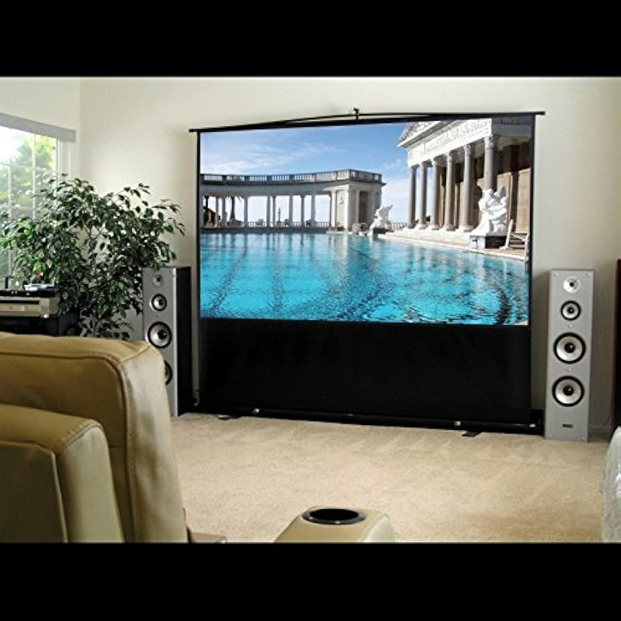 Amazon | エリートスクリーン プロジェクタースクリーン EZシネマ 100