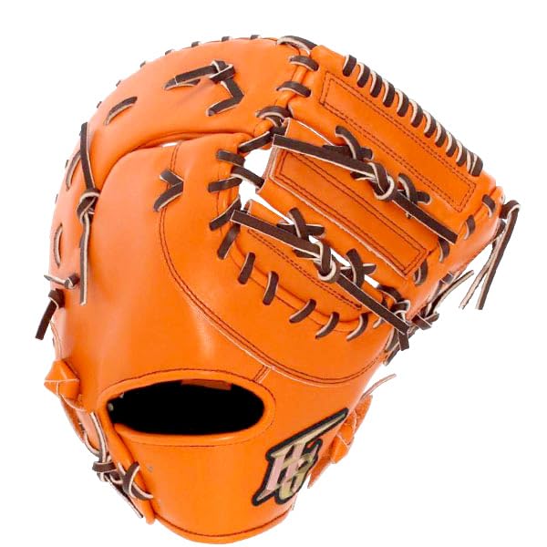 Amazon | 【R】野球 ファーストミット 軟式用 大人 ハイゴールド 軟式