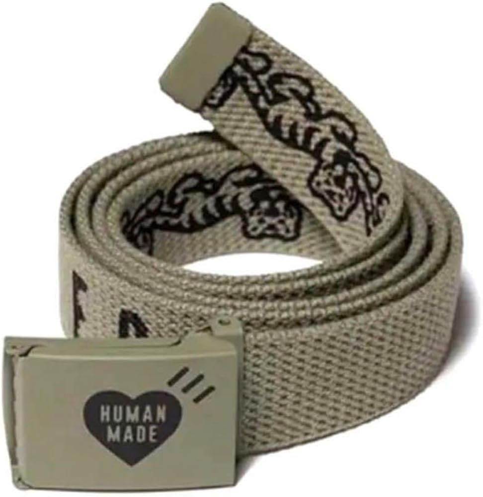 美品 ヒューマンメイド HUMAN MADE ガチャベルト 生成り HUMAN MADE