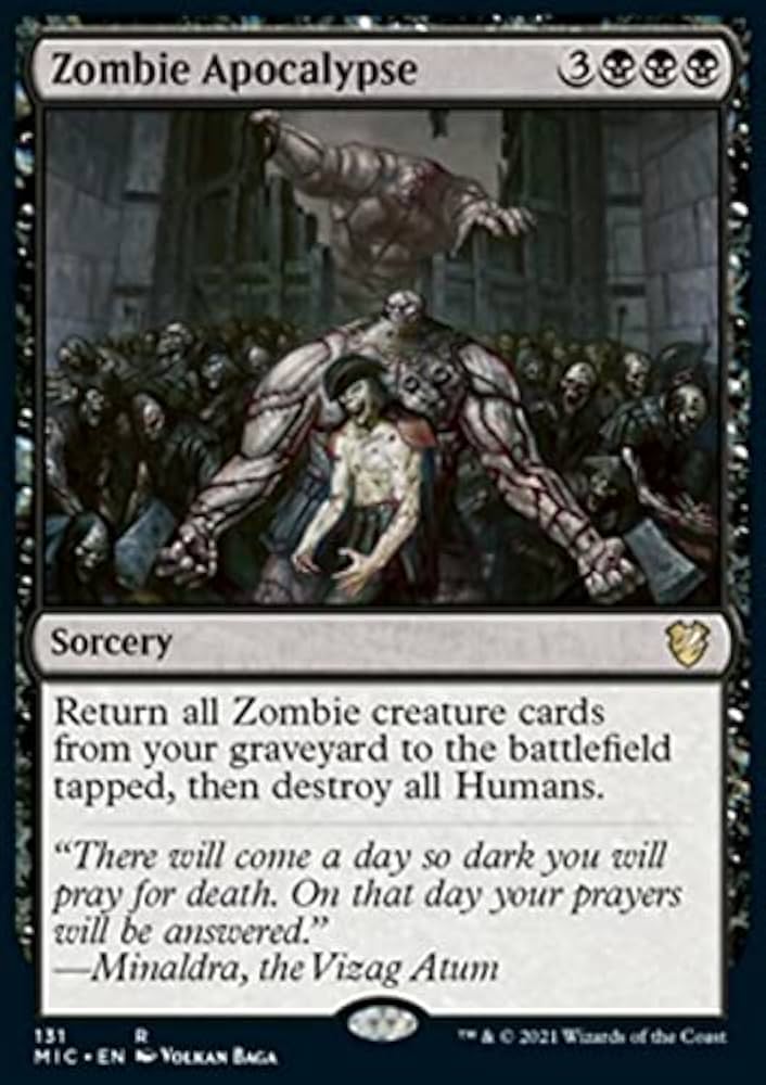 Amazon.com: MTG Magic: The Gathering - Zombie Apocalypse (131