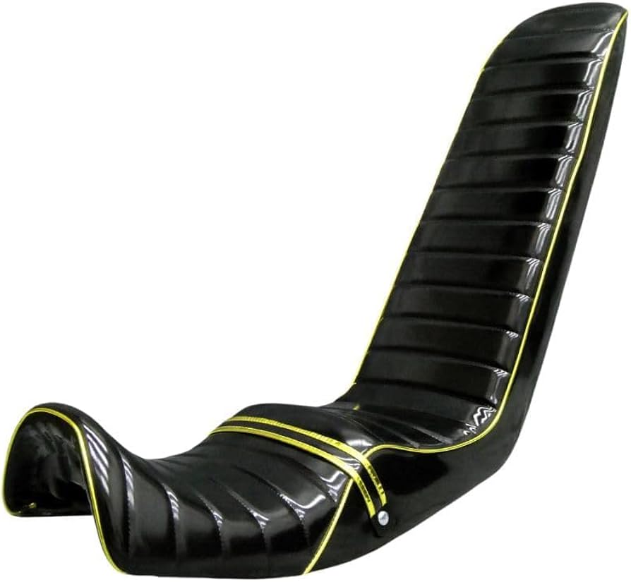 Amazon | XJR400 前期 黒金エナ 60cm 三段シート/ブラック