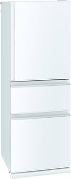 Amazon | 三菱電機 冷蔵庫 幅60cm 330L 右開き 3ドア 野菜室真ん中