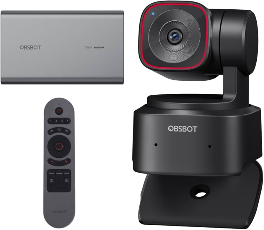 Amazon.com: OBSBOT Tiny 2 Lite 4K Webcam & Remote & UVC to NDI