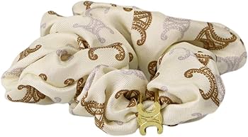 Amazon | [セリーヌ] ヘアアクセサリー シュシュ ヘアゴム トリオンフ