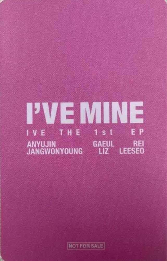 Amazon.co.jp: IVE ウォニョン I'VE MINE 2.7 大阪 会場限定 トレカ