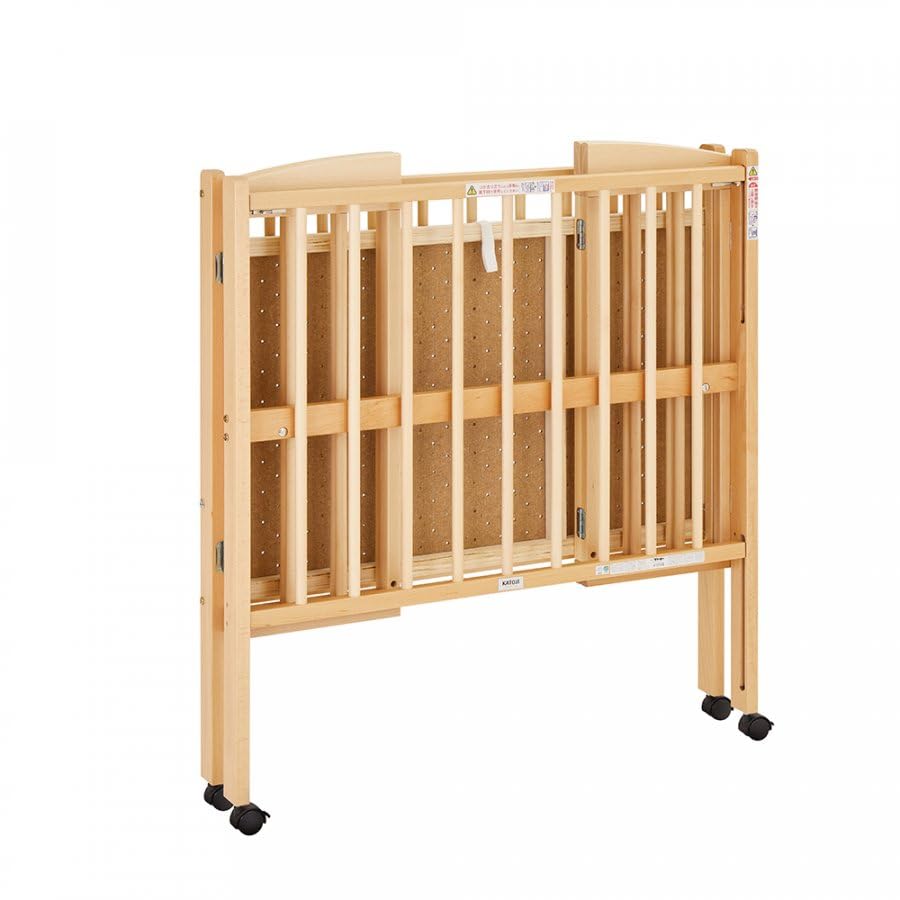 Amazon.co.jp: カトージ ベビーベッド ミニサイズ 折りたたみ 日本製