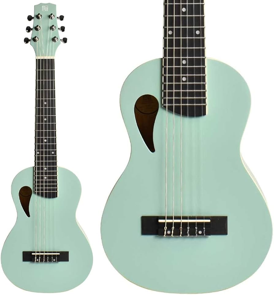 Amazon | 音音 GP1 Sky Blue ナイロン弦 プチギター ミニギター
