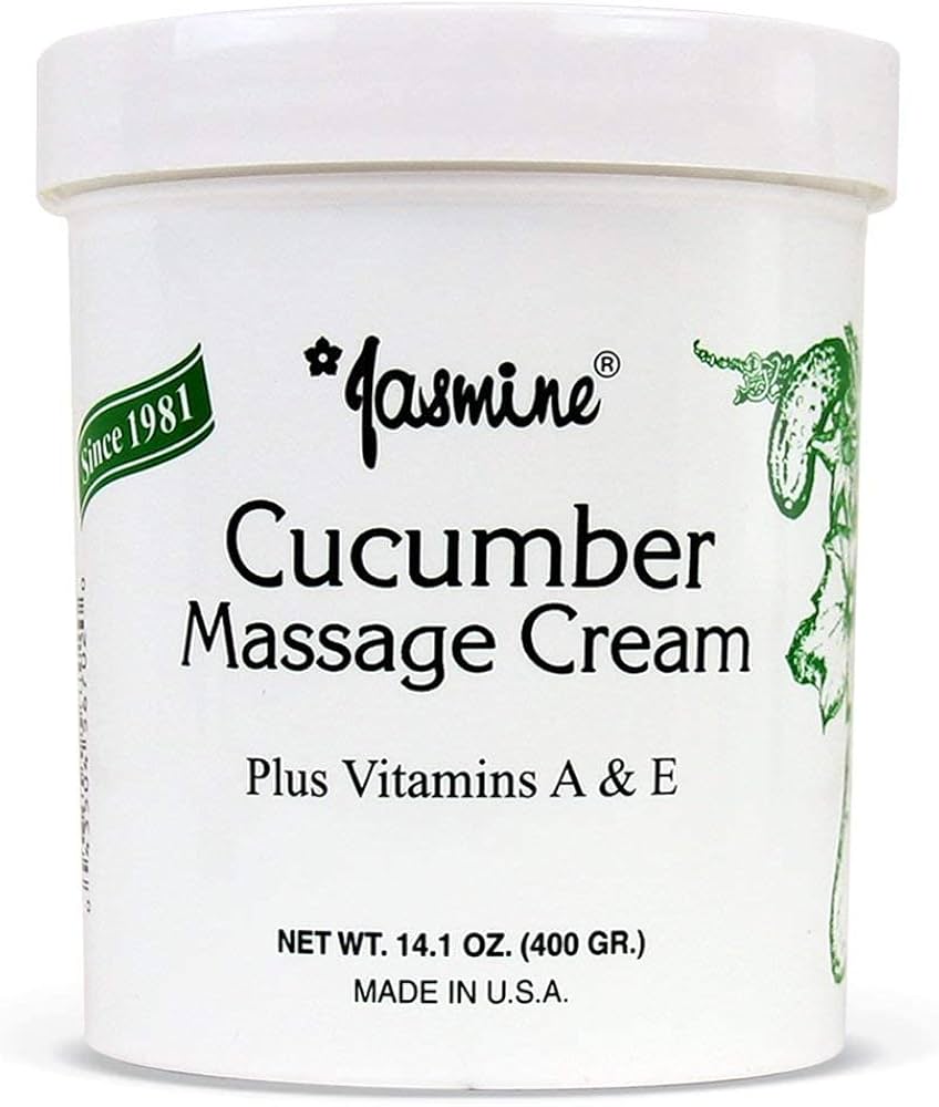Amazon.com : Jasmine Cucumber Massage Cream. Keep Your Face and