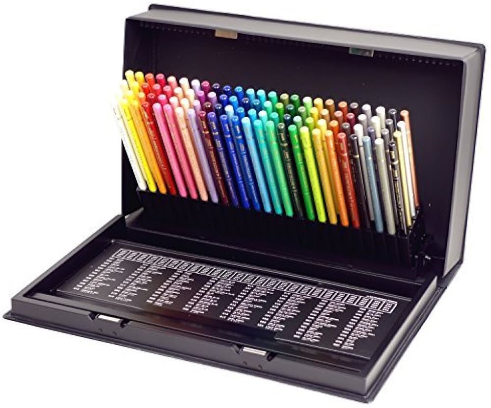Amazon | 三菱鉛筆 色鉛筆 ユニカラー 100色 UC100C Japan | 色鉛筆