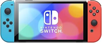 Amazon.com: Nintendo Switch – OLED Model w/Neon Red & Neon Blue
