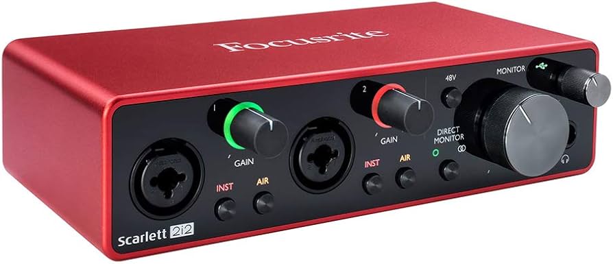 Amazon.co.jp: Focusrite Scarlett 2i2 USBオーディオインターフェース