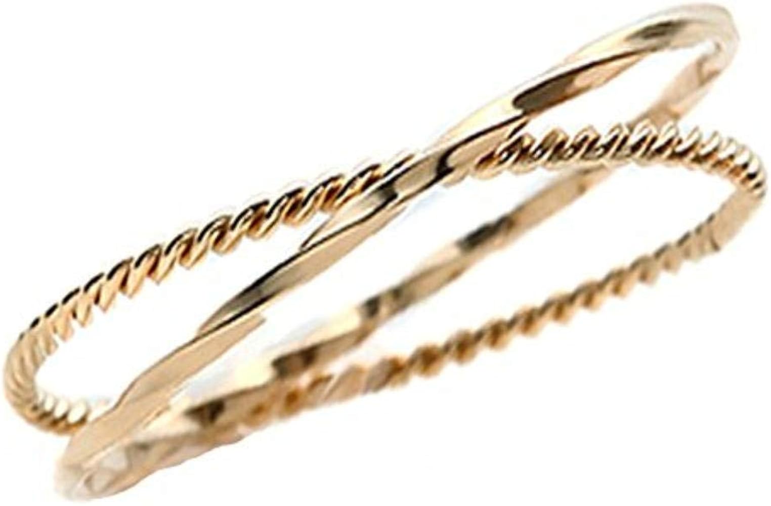 Amazon | [AM1616] 6号指輪 k18刻印あり サイズ リング ジュエリー