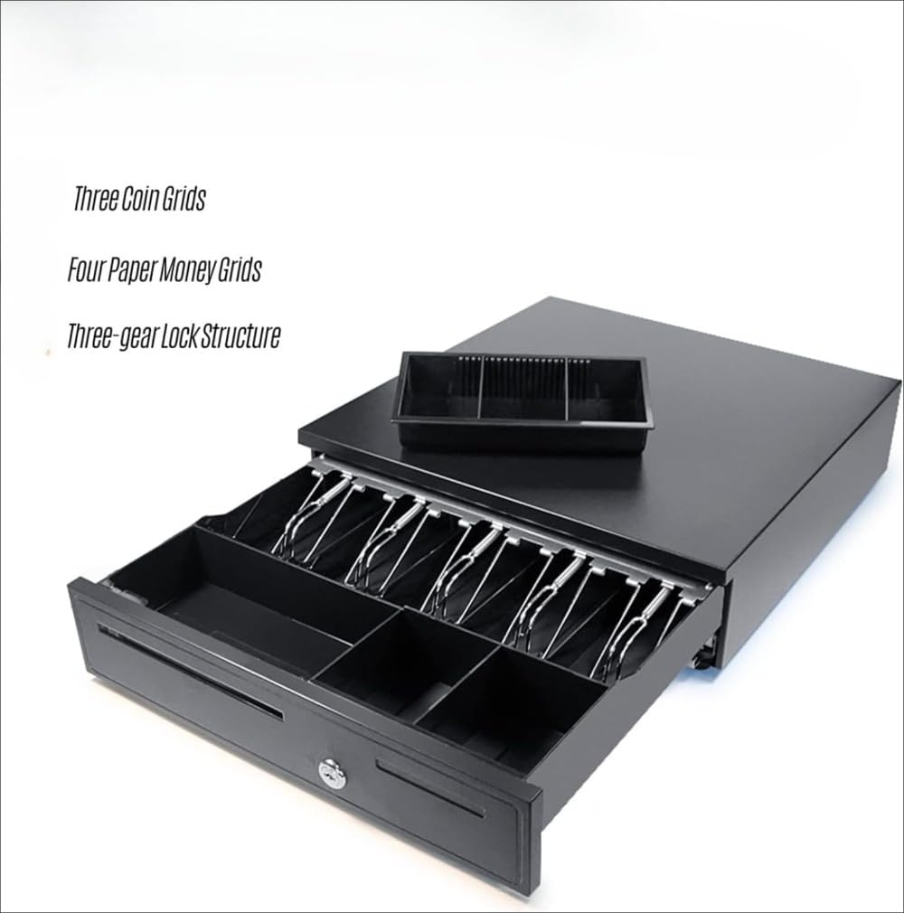 Amazon.co.jp: キャッシュドロア 小型 自動 + 手動 エアレジ対応