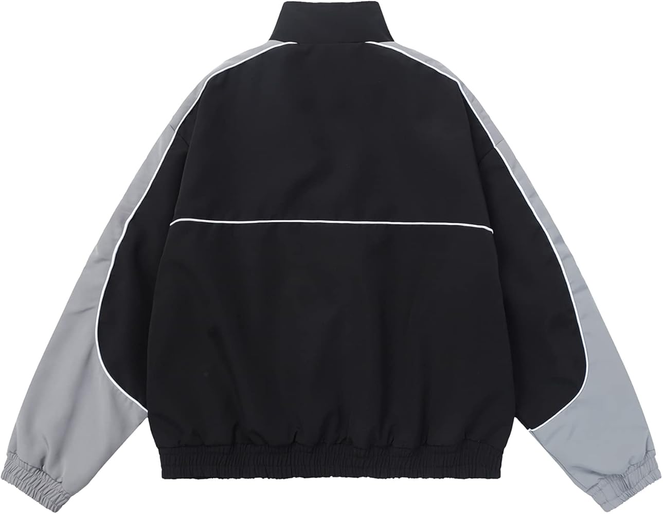 Aelfric Eden Reflective Stripe Star Zipper Jacket Graphic