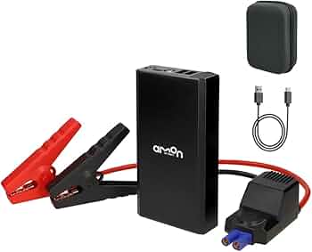 Amazon | エーモン(amon) ジャンプスターター ブラック 国内メーカー