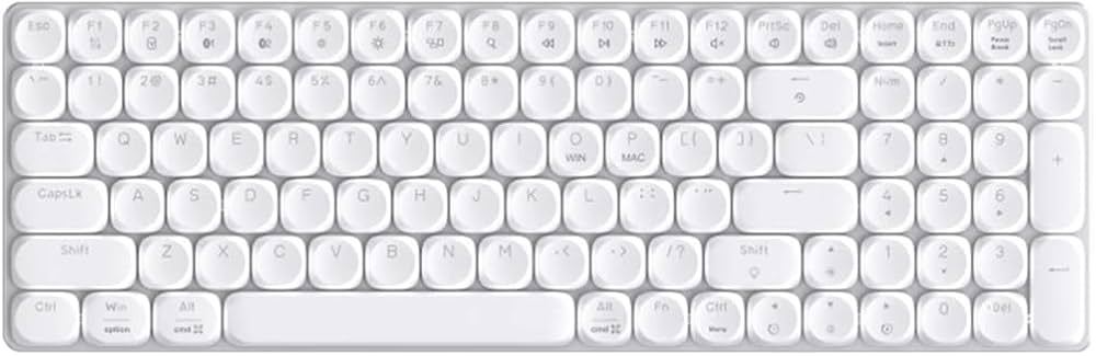 Amazon | TJK 【US英語配列】 薄型メカニカルキーボード 青軸