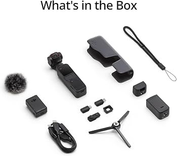 Amazon.com: DJI Pocket 2 Creator Combo, Digital Camera 4K, 1/1.7