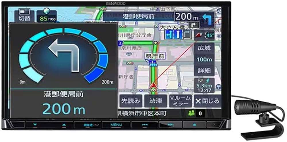 Amazon.co.jp: MDV-D310 ケンウッド ワンセグナビ 7インチ 180mm