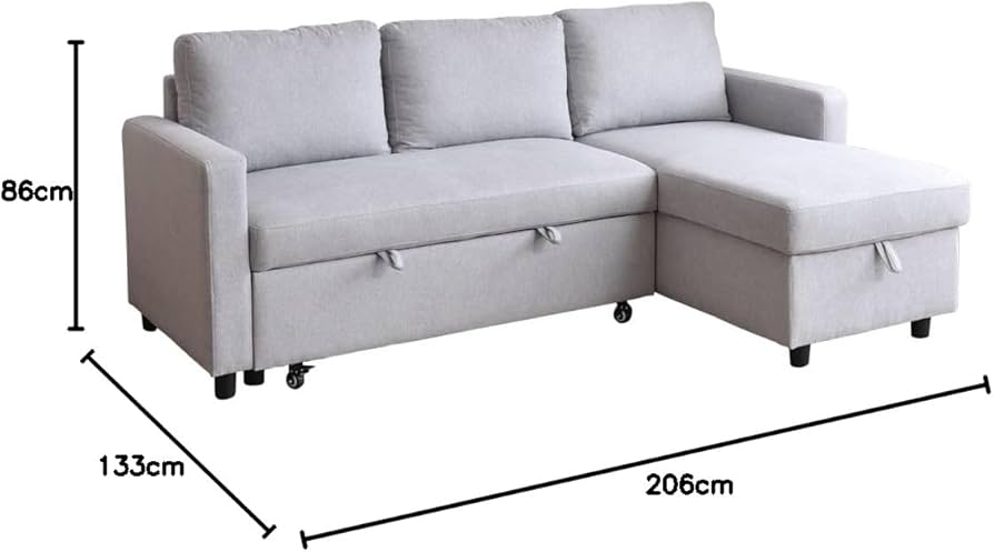 Amazon｜VENTOTA ソファベッド 3人掛け 3人掛けソファー カウチソファ