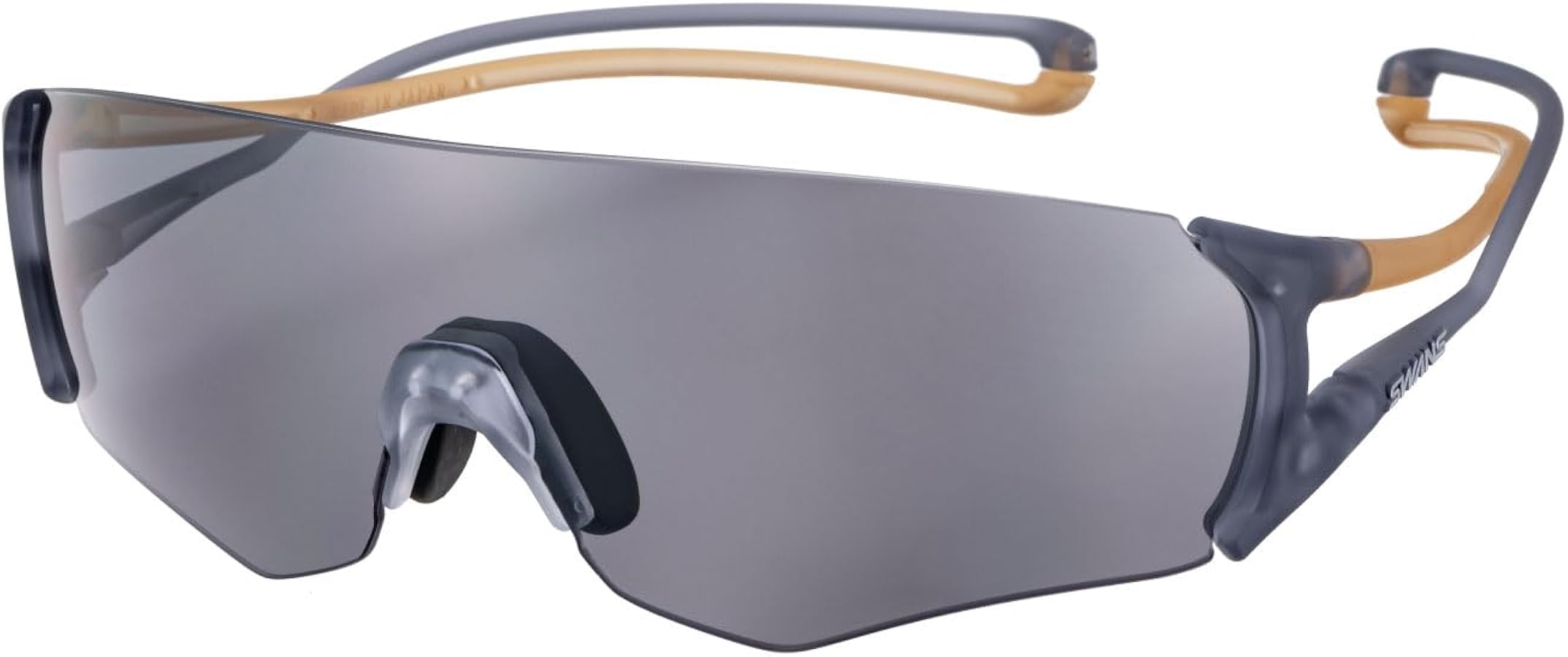 Amazon | [スワンズ] スポーツ サングラス 日本製 偏光 E-NOX EIGHT8