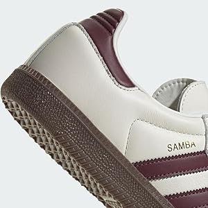 Amazon.co.jp: Adidas JR2659 Samba OG SAMBA OG Off White/Maroon/Gum