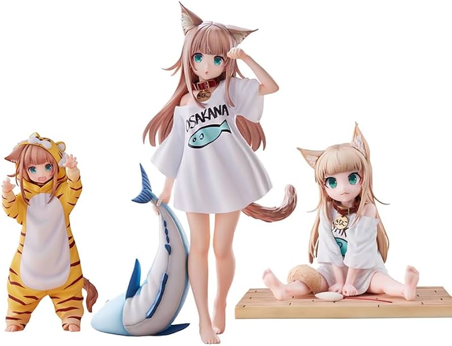 Amazon.co.jp: フィギュア像モデル、14cm座りポーズアニメフィギュア