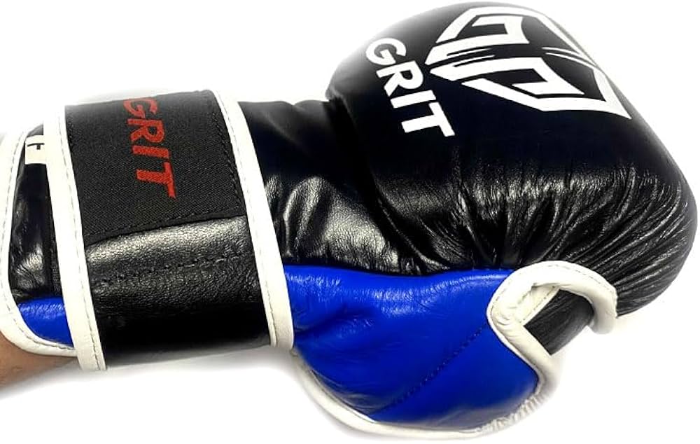 Amazon | GRIT SOFT CUSHION SAFETY MMA GLOVE 2106 BK/BL パウンド