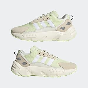 Amazon.com | Adidas Originals Mens ZX 22 Boost Off White/White