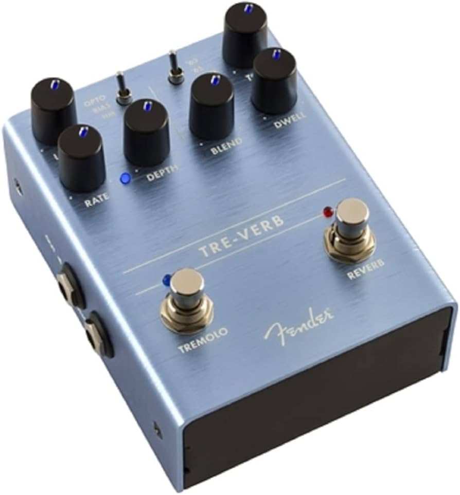 Amazon | Fender エフェクター Tre-Verb Digital Reverb/Tremolo