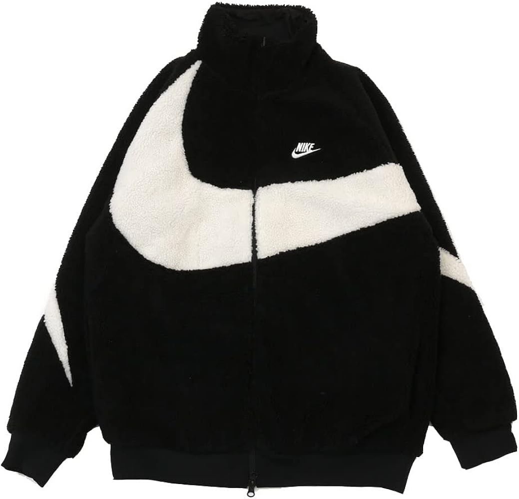 Amazon | [ナイキ] SWOOSH FULL ZIP JACKET ボア フリース ジャケット