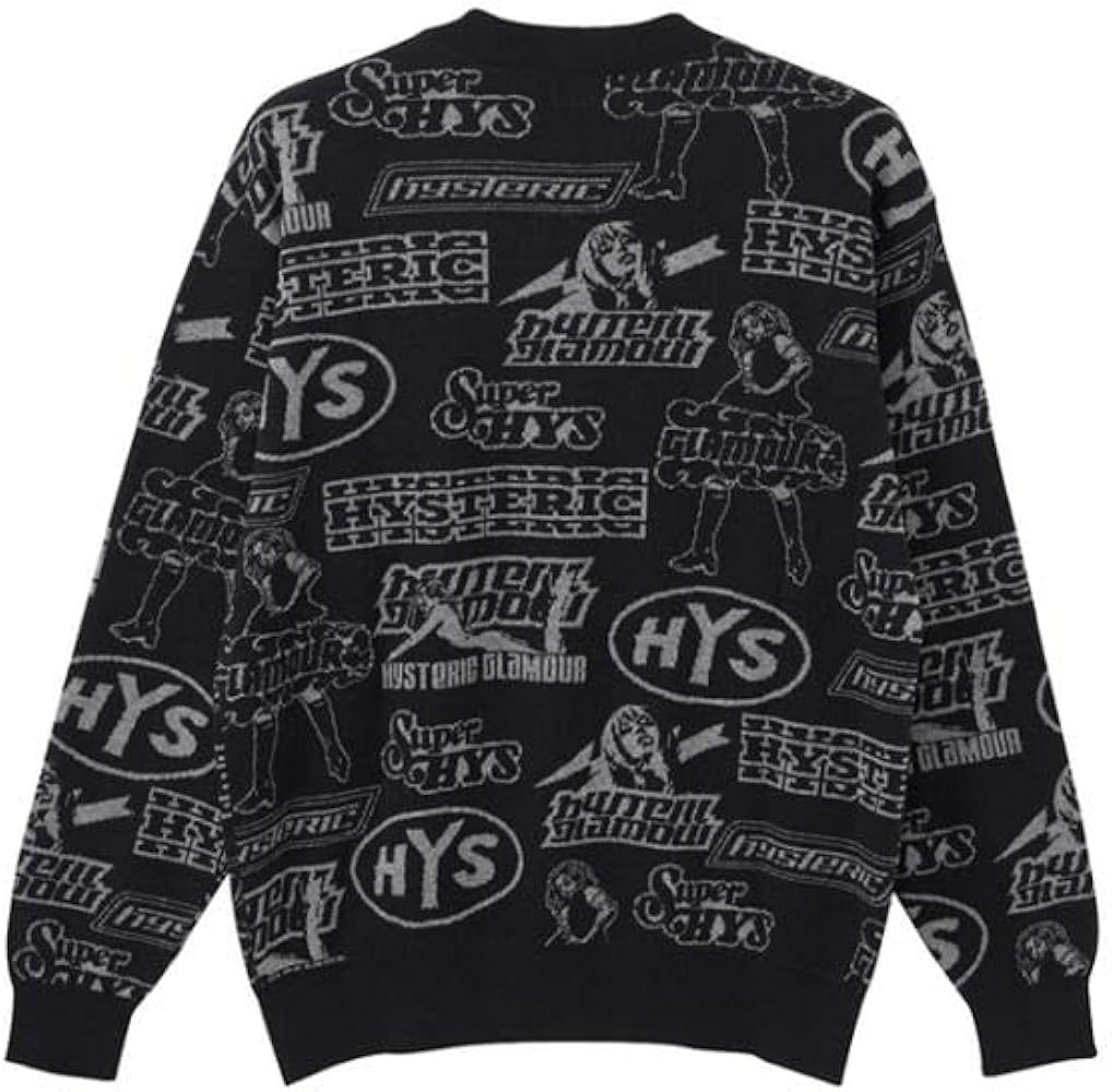 Amazon | [ヒステリックグラマー] VIXEN BOX柄ジャカード セーター