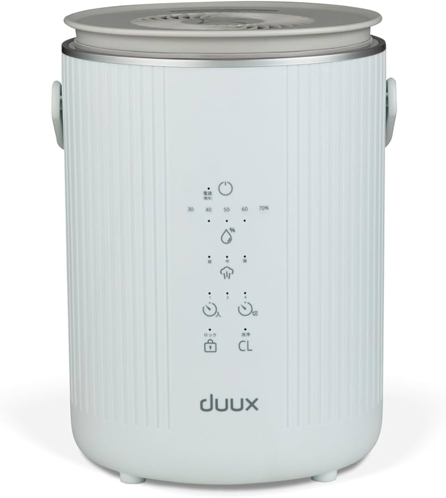 Amazon.co.jp: 加湿器 大容量 duux Dawn スチーム式 (ホワイト) 加湿機