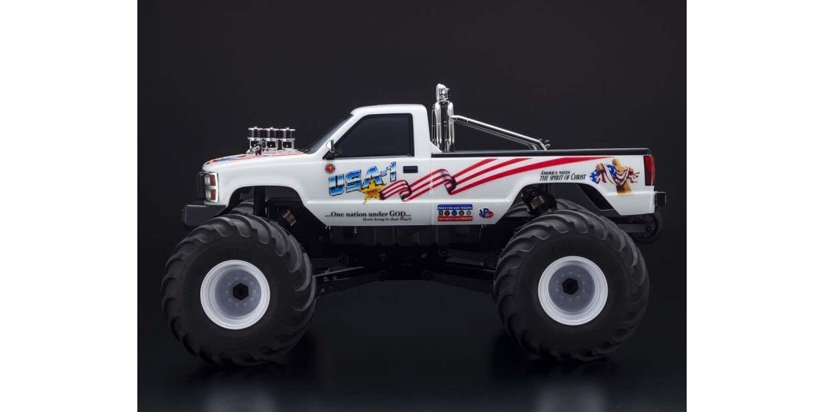 Amazon.co.jp: 京商 EP MT-4WD r/s USA-1 VE KT-231P＋ツキ 電動ラジオ