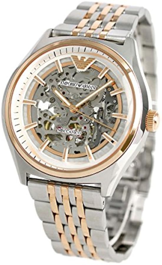 Amazon.co.jp: [エンポリオアルマーニ]EMPORIO ARMANI 腕時計 自動巻き