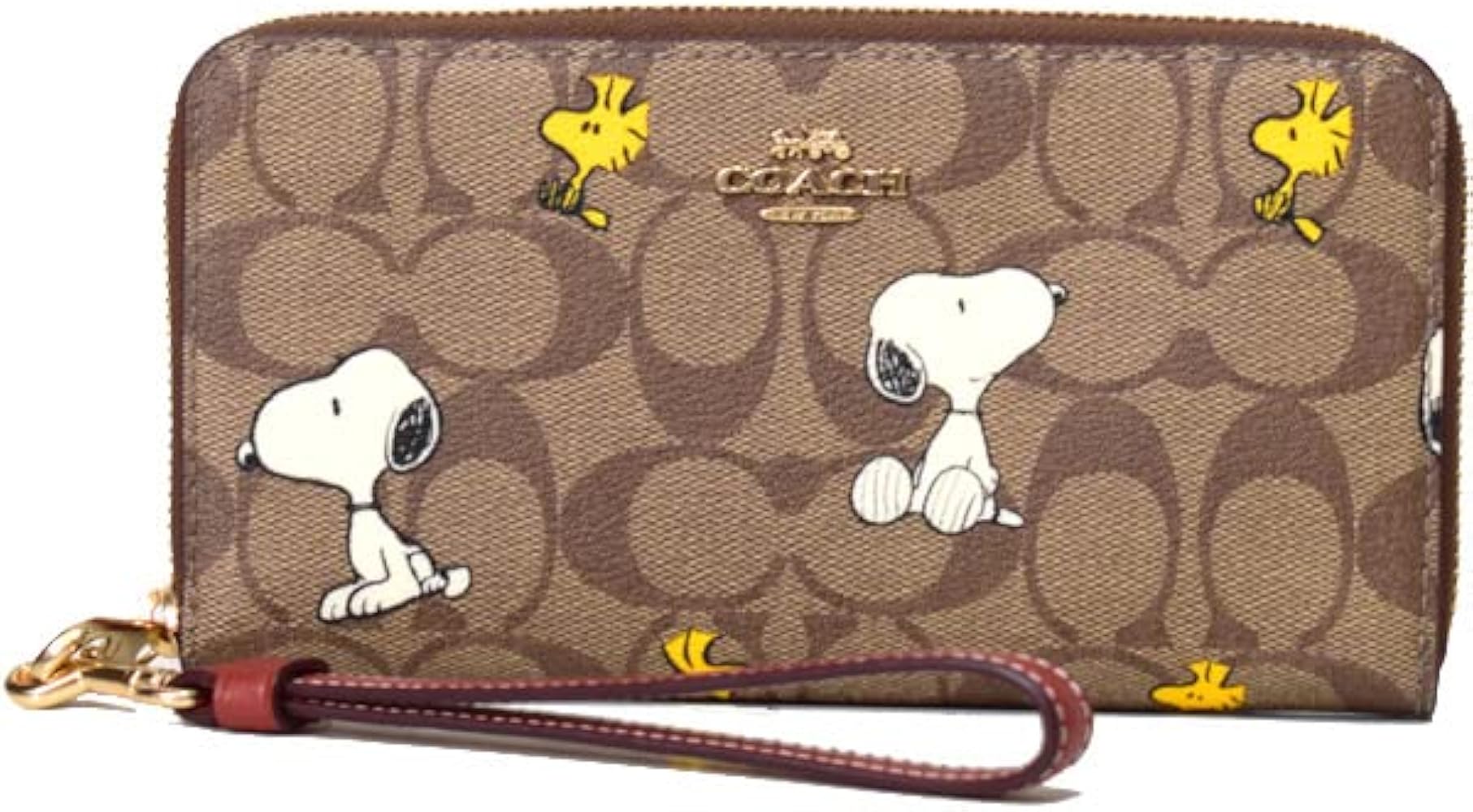 Amazon.co.jp: コーチ レザー 長財布 スヌーピー COACH シグネチャー