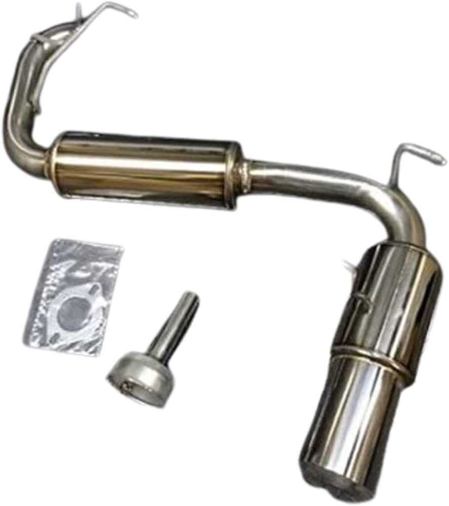 Amazon | z.s.s. Attack-ST ストレート マフラー オールステンレス