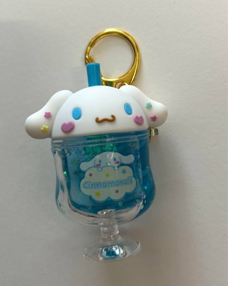 Amazon.co.jp: カラフルソーダキーホルダー シナモロール シナモン 2種