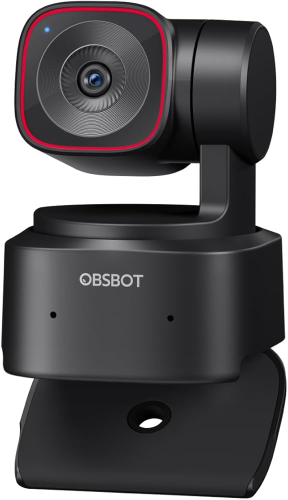 Amazon.com: OBSBOT Tiny 2 Lite 4K Webcam for PC, AI Tracking PTZ