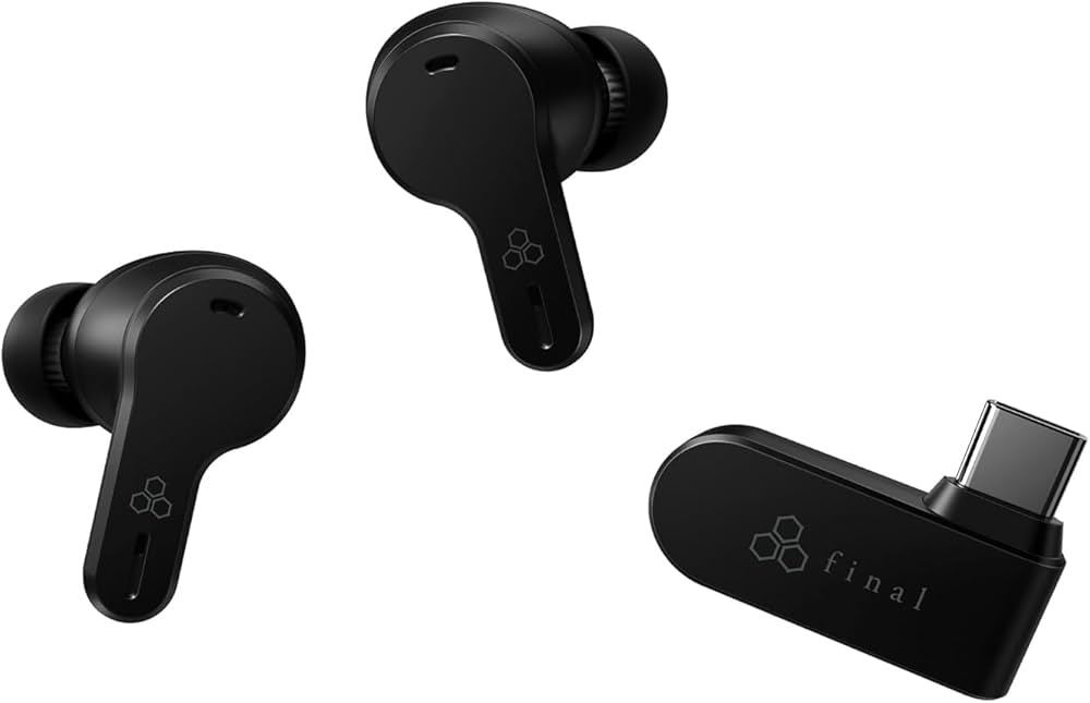 Amazon.co.jp: Final VR3000 Wireless Gaming Earphones, Ultra Low