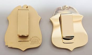 Amazon.co.jp: ポリスバッジ FBI 特別捜査官 SUN BADGE社 バッジケース