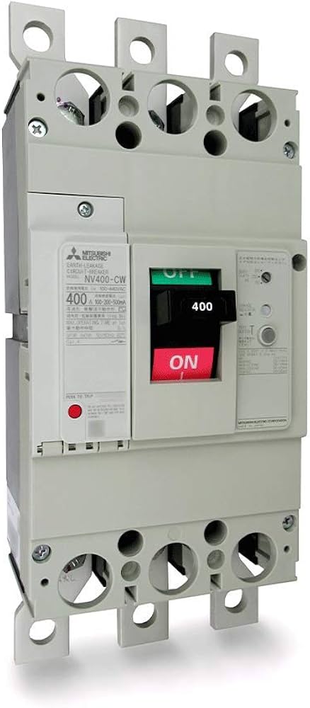 Amazon | 三菱電機 NV400-CW 3P 300A 1.2.500MA (漏電遮断器) (3極